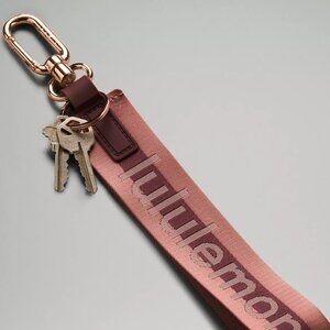 lululemon Never Lost Keychain *Wordmark